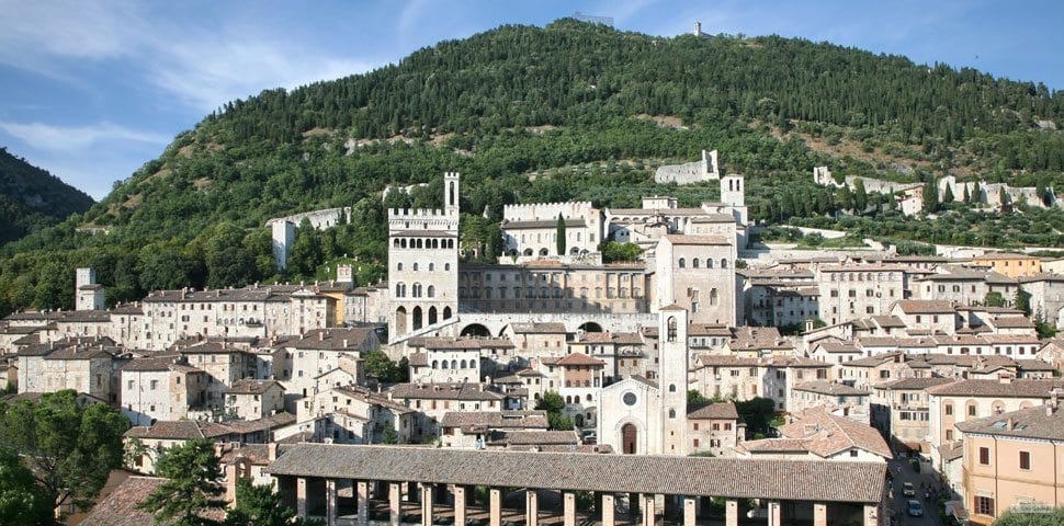panorama gubbio