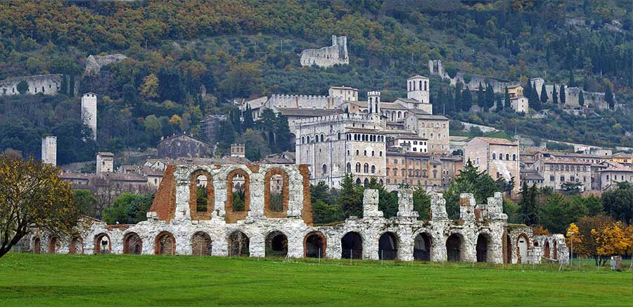 teatro romano di gubbio